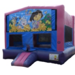 PinkDoraSpringfieldBounceHouseRental